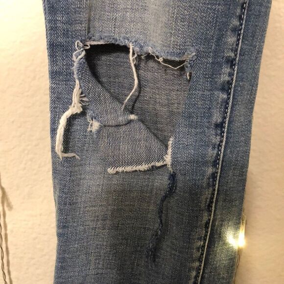 American Eagle Hi Rise Skinny Jeans size 0 - Picture 2 of 7